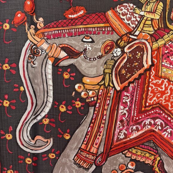 Hermes Beloved India Scarf - Picture 5 of 8